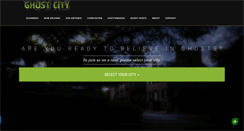 Desktop Screenshot of ghostcitytours.com