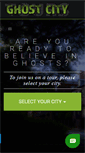 Mobile Screenshot of ghostcitytours.com